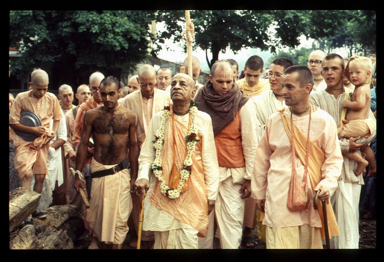 Srila Prabhupada in Vrindavan